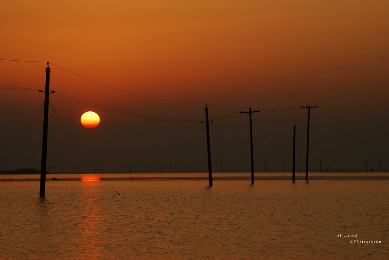 Sunset at Birds Astagram Kishorganj